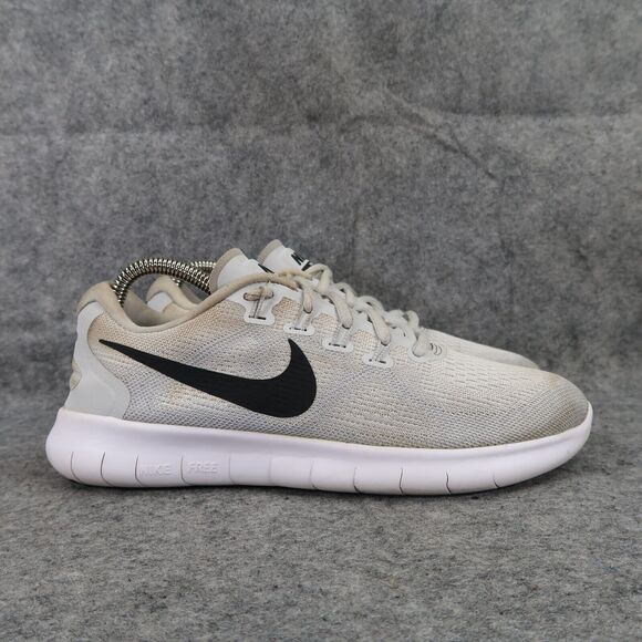 Nike Shoes Womens 8 Athletic Sneakers Free RN Trainer Running Active Casual Grey - Picture 2 of 12